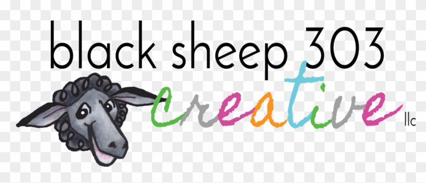 Black Sheep 303 Creative Logo - Glass #85659