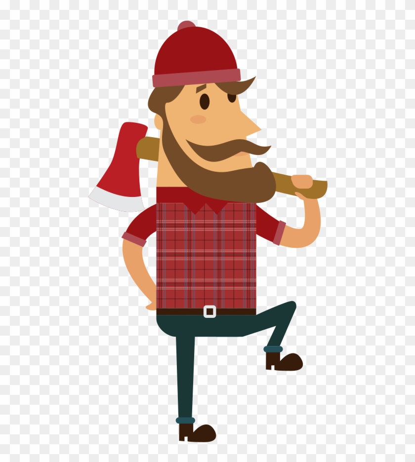 Onlinelabels Clip Art - Lumberjack Png #85812