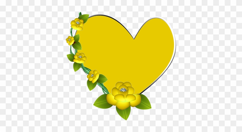 It's All About Hearts ♡ - Yellow Hearts Clip Art #85954