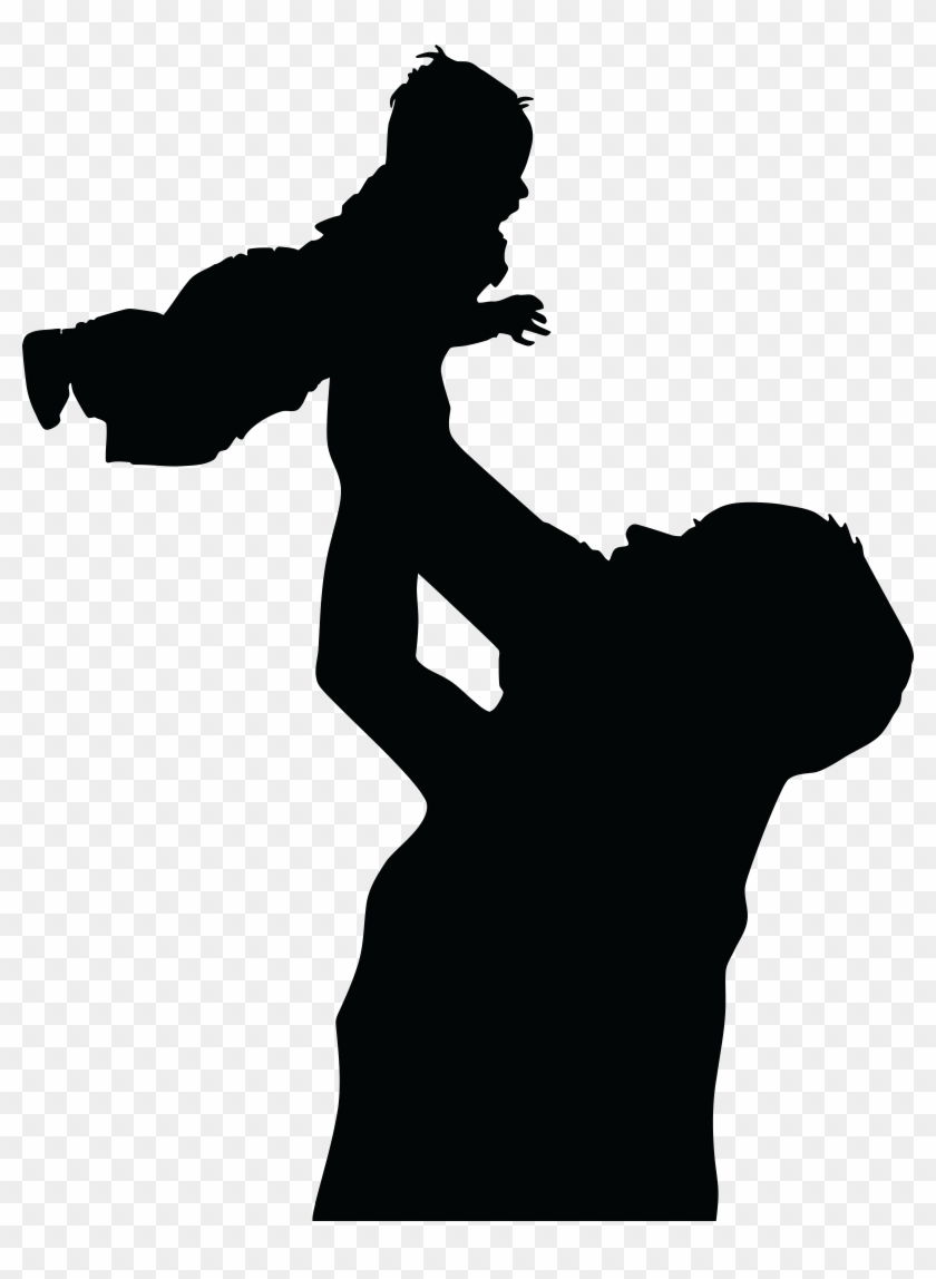 - Ai, - Eps, - Svg, - Free Clipart Of A Silhouetted - Pre-school Parenting Secrets: Talking With The Sky #86009