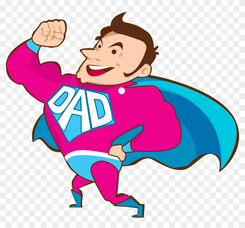 Big Image - Super Dad Clipart #86018