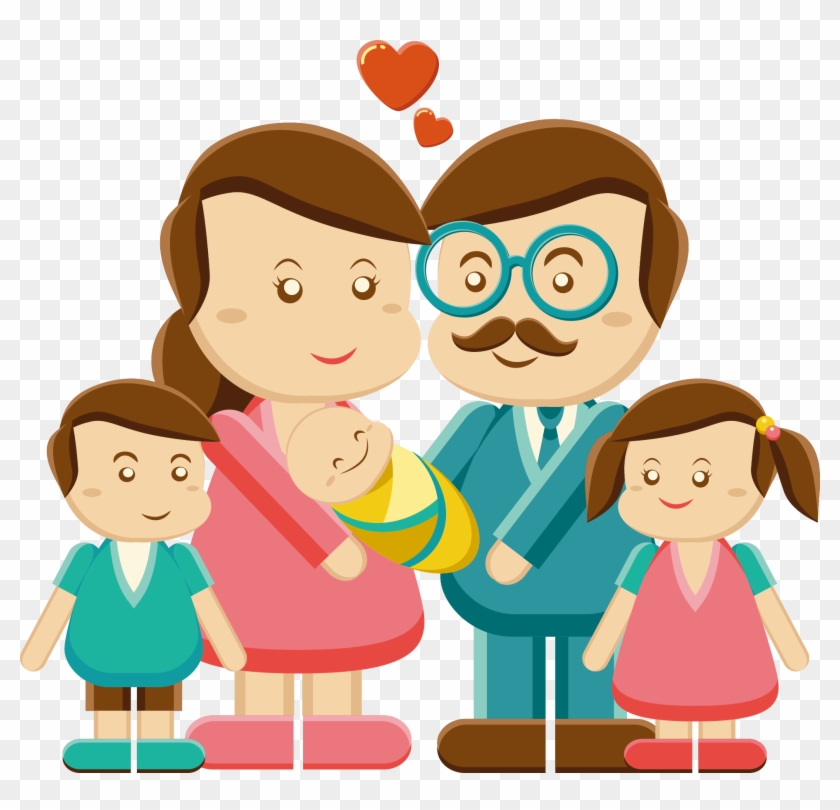 Father Family Mother Clip Art - Miembro De La Familia #86022