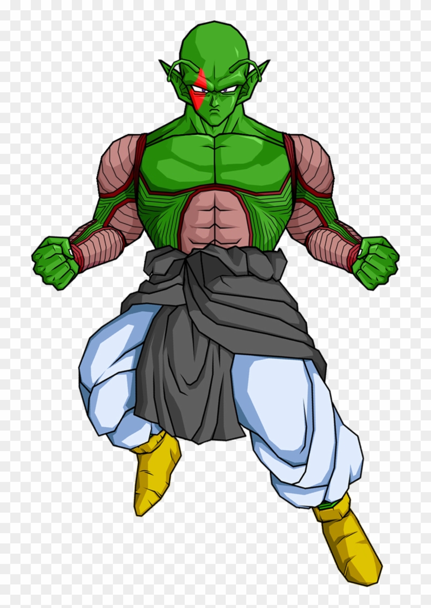 Download Red Namekian S Father Ad By Db Own Universe Arts D48r1fu Dragon Ball Z Piccolo Free Transparent Png Clipart Images Download