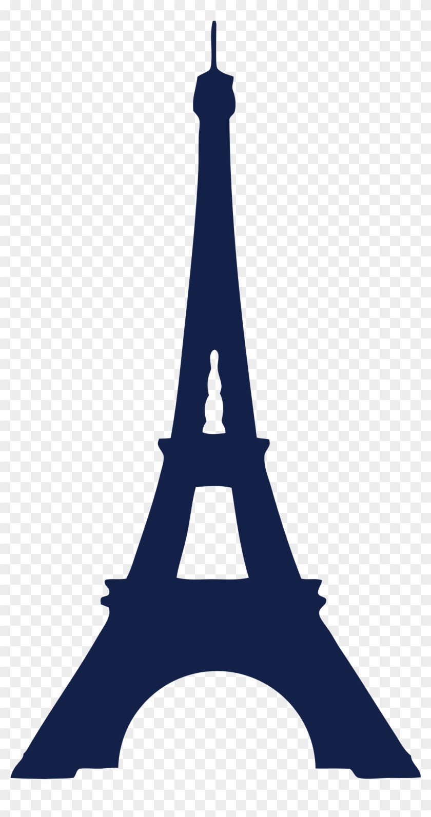 Eiffel Tower Icon Blue - Eiffel Tower Svg #86128