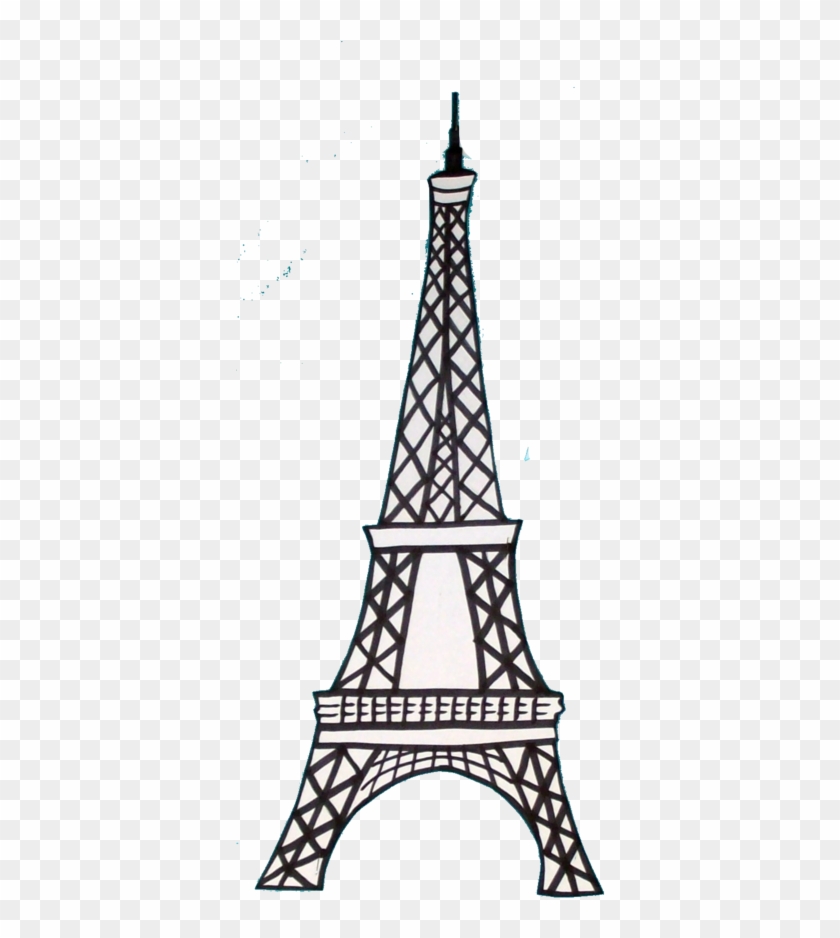 Eiffel Tower By Destiny-carter - France Eiffel Tower Drawing #86134