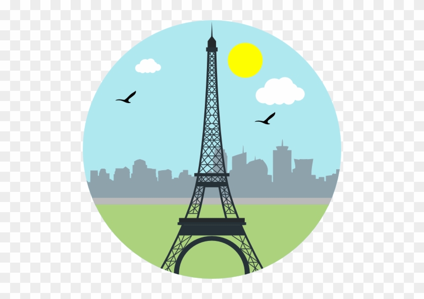 Eiffel Tower Free Icon - Eiffel Tower Icon Png #86143
