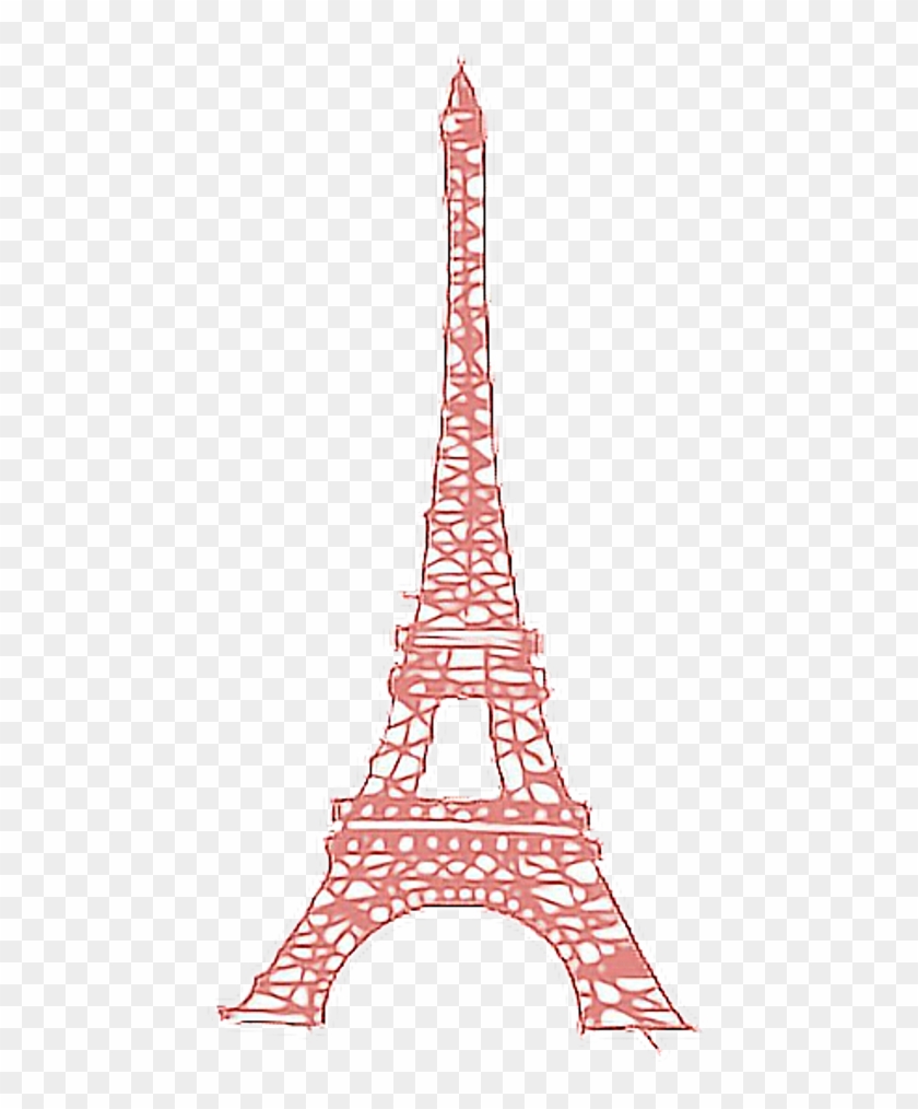 Paris Eiffeltower Eiffel Toureiffel Pink Tumblr - Transparents Eiffel Tower #86193