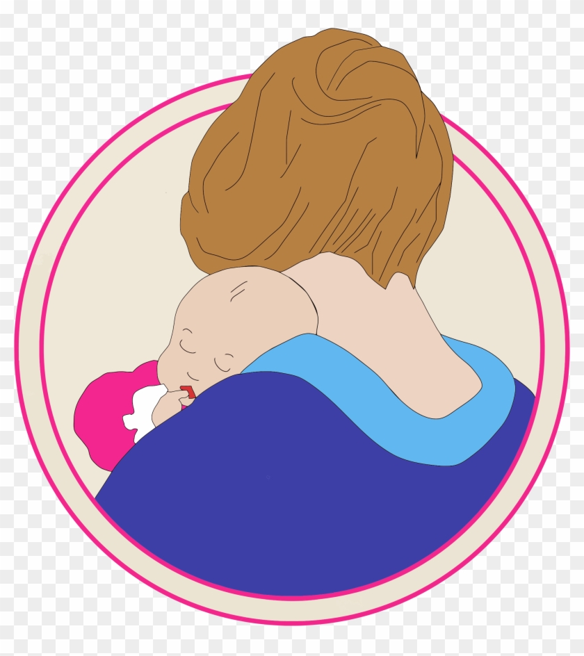 Big Image - Mother With Baby Clipart Png #86213