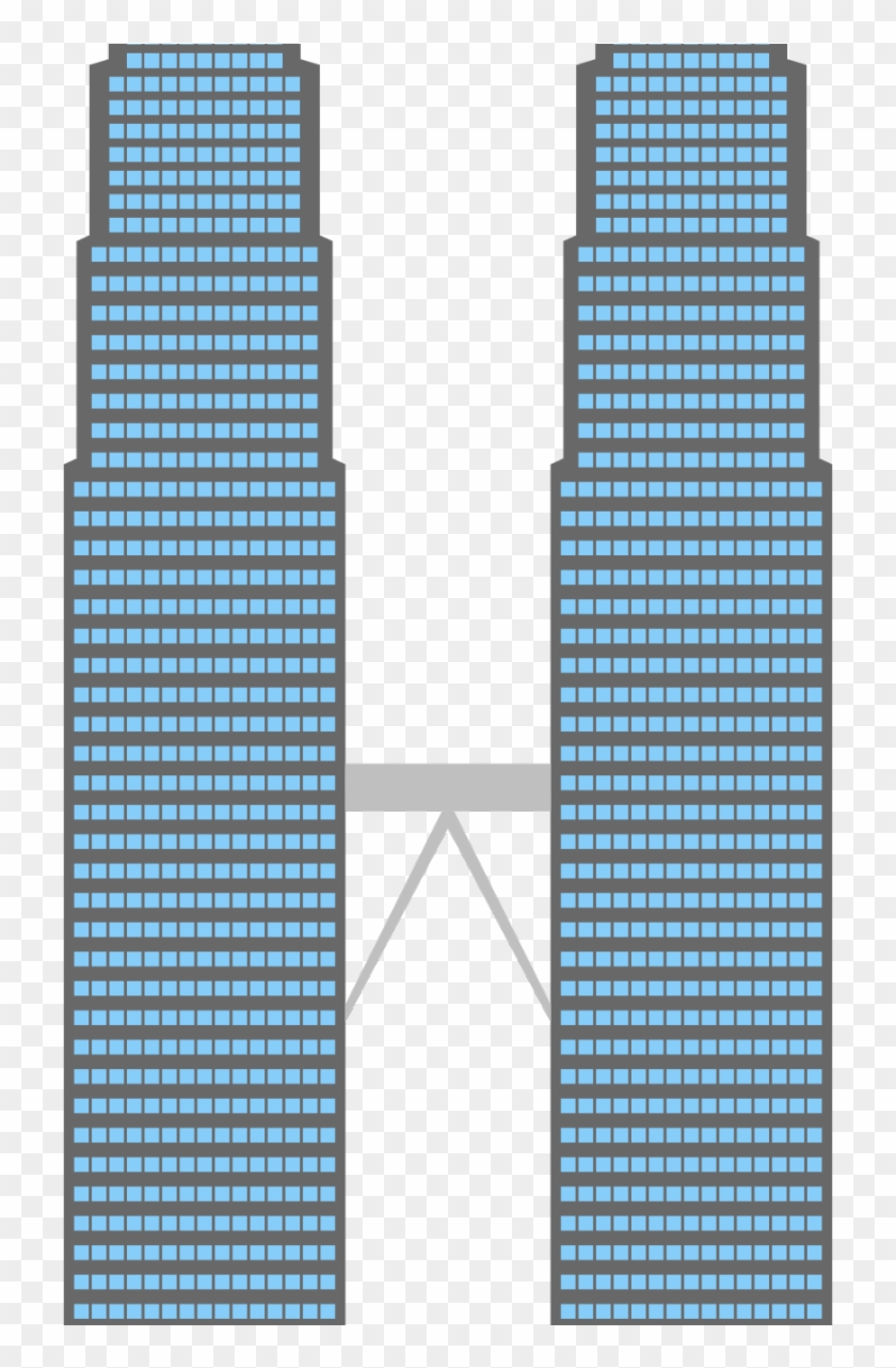 Twin Towers Clipart - Ski #86373