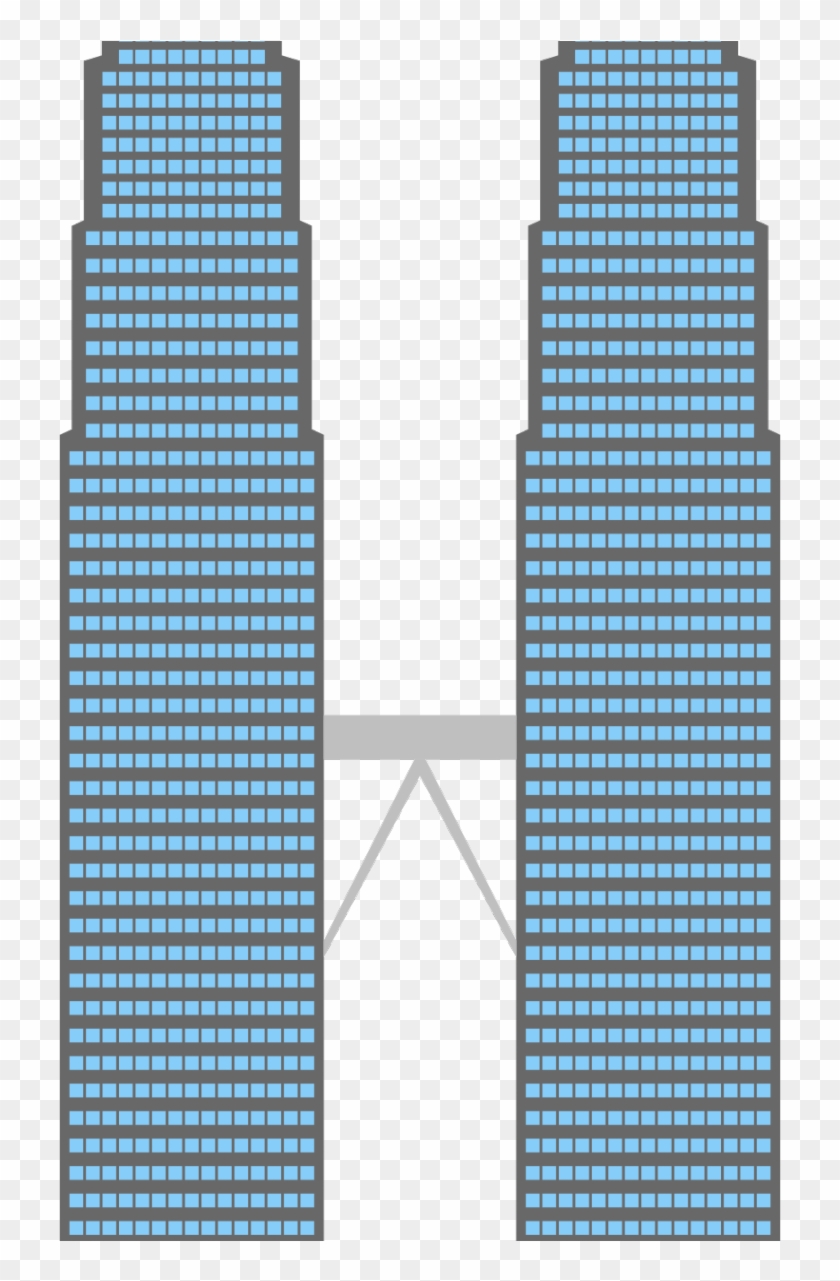 Twin Towers Clipart - Ski #86373