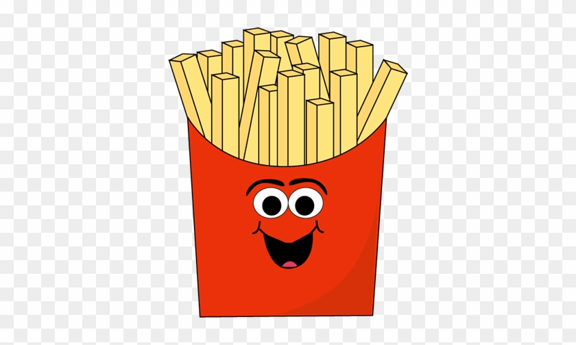 Elegant Cartoon French Pictures Cartoon French Fry - French Fries With Face #86376