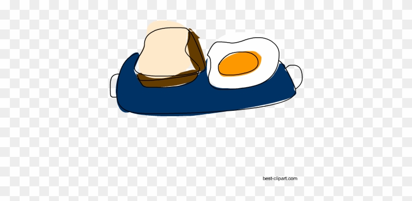 Breakfast In A Tray, Free Png Clip Art - Clip Art #86495