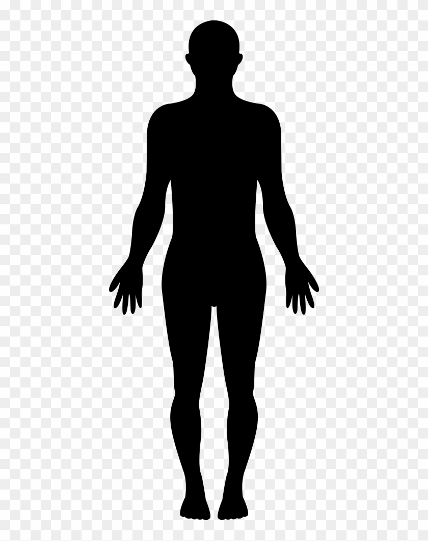 Standing Human Body Silhouette Svg Png Icon Free Download - Silhouette Of A Girl Standing #86505