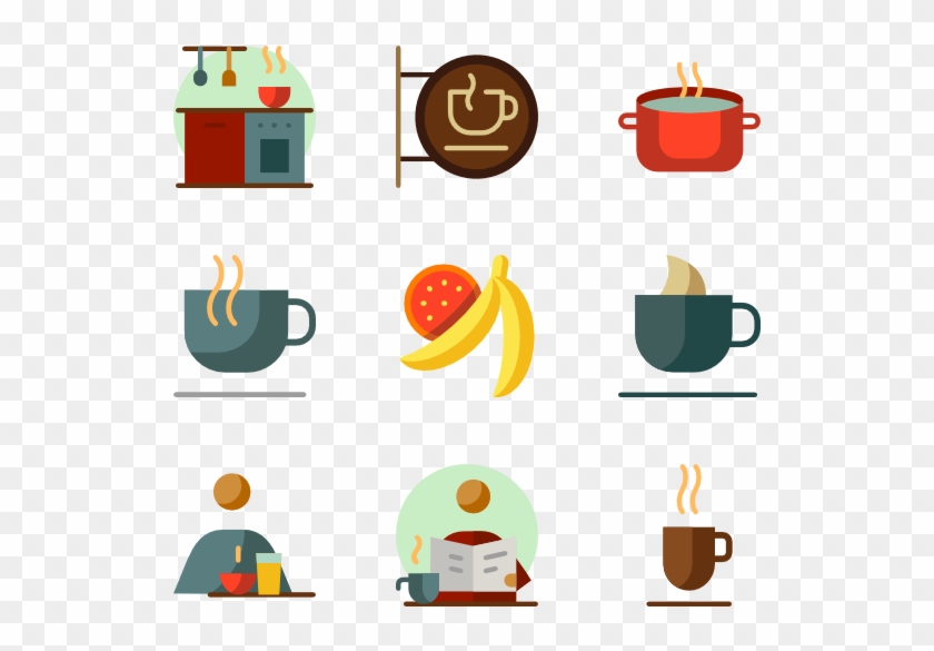 Coffee And Breakfast - Breakfast Icon Color #86507