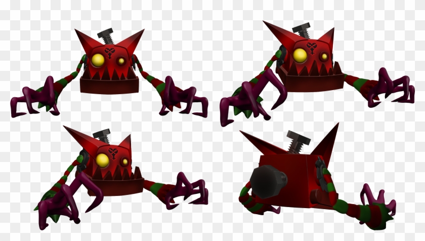 Robot Clipart Custom - All Heartless In Kingdom Hearts 1.5 #86564