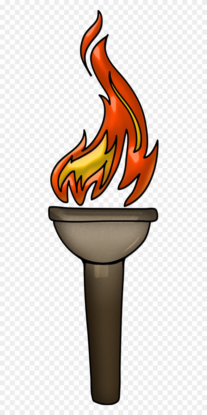 Wall Torch Sconce - Torch Clipart #86639