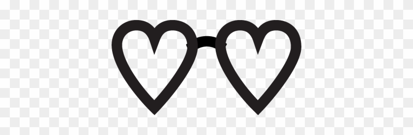 Glasses Clipart Heart Glass - Heart Glasses Clip Art #86683