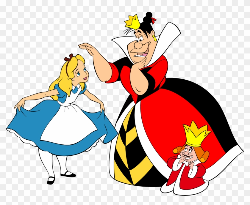 Alice Cartoons - King Of Hearts Alice In Wonderland #86718