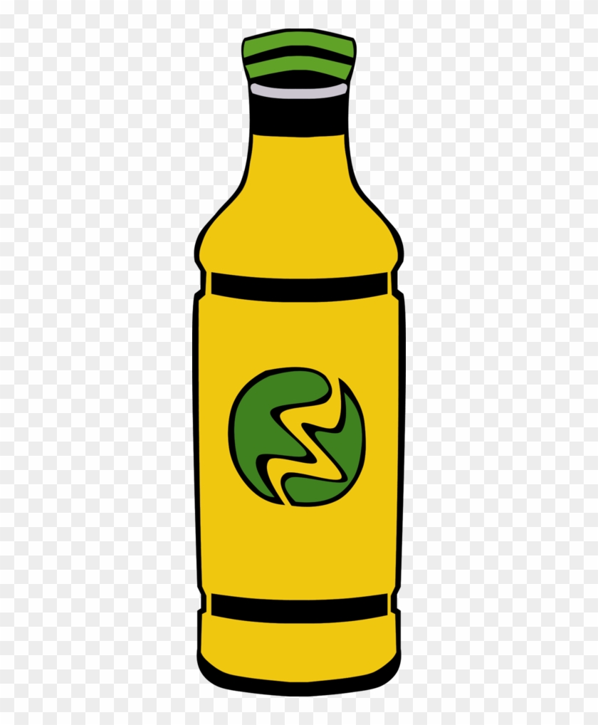 Orange Juice Bottle Vector Clip Art - Clip Art Sports Drink #86785