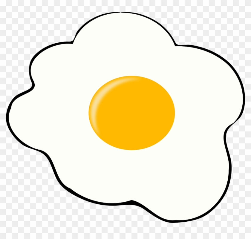 Free Breakfast Eggs Clipart Image 9172, Breakfast Eggs - Egg Yolk Clipart #86791