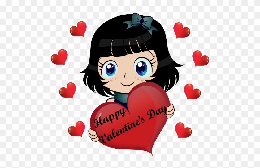 Happy Valentine Day Smiley Emoticon Clipart - Smiley Valentine Animation #86835