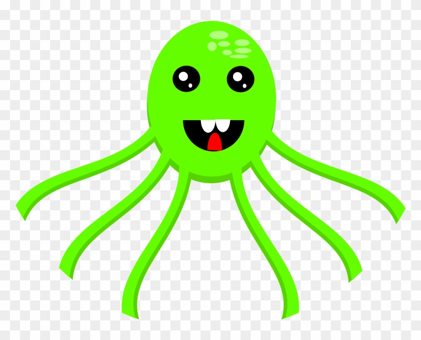 Cartoon Octopus Clipart, Vector Clip Art Online, Royalty - Clip Art #87058