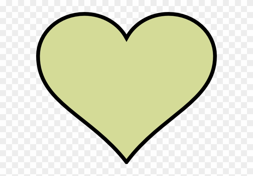 Heart To Colour Green Heart Different Colour Clip Art - Colour Hearts #87065