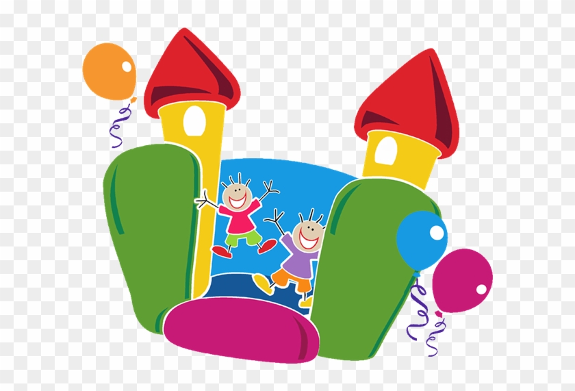 Bounce House Flip - Community Fun Day Poster #87203