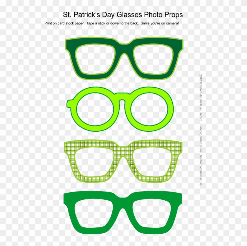 Create Memorable Moments With Diy Printable Photo Props - St Patrick Day Photo Booth Props #87209