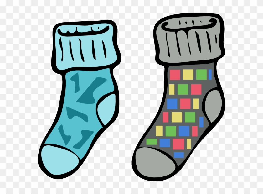 Socks7 Clip Art - Socks Clip Art #87235