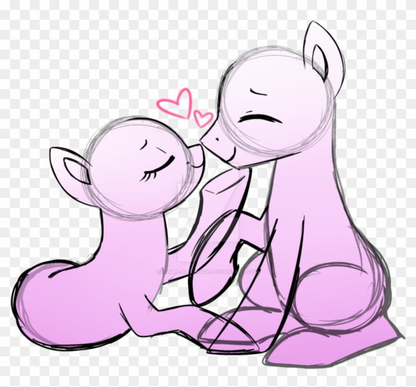 Late valentines day couple by azure art wave mlp valentines ych
