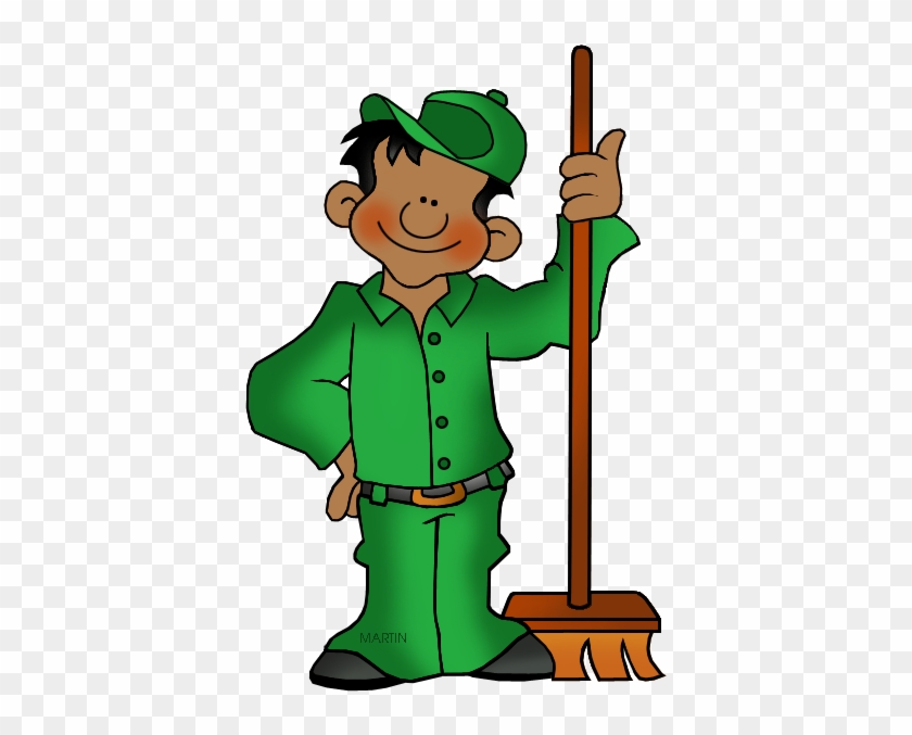 October 2 National Custodial Worker Day - Labor Day Clip Art #87812