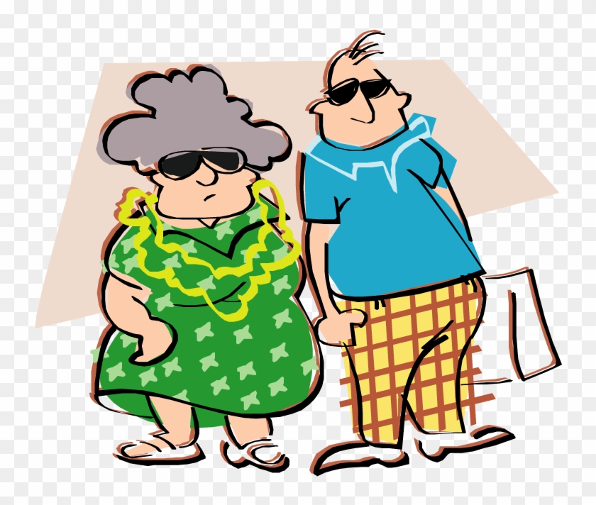 365 Days Of Fun In Marriage - Old Couple Clipart Transparent #87973