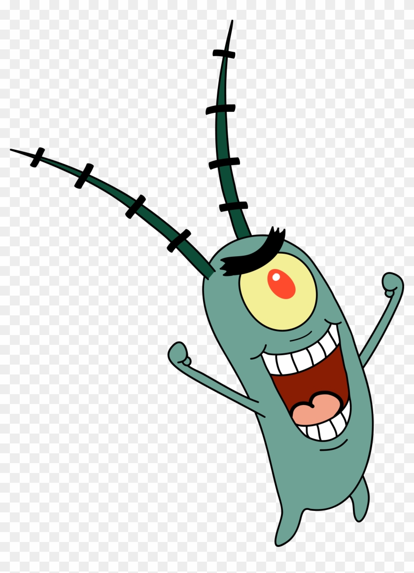 Real Plankton Cliparts - Spongebob Characters #88147