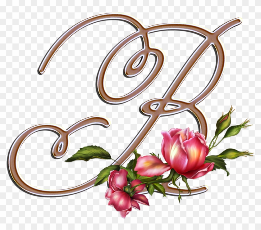 Flores Y Letras Para Decoupage - Letter - Free Transparent PNG Clipart ...