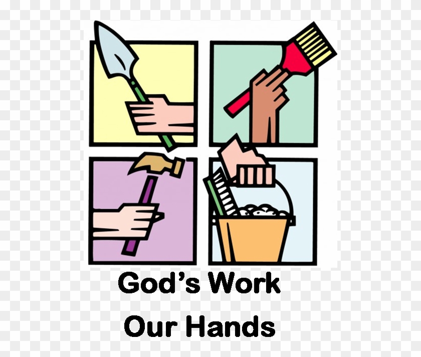 Church Work Day Icon Klamath Falls First United Methodist - Church Work Day Clip Art #88534