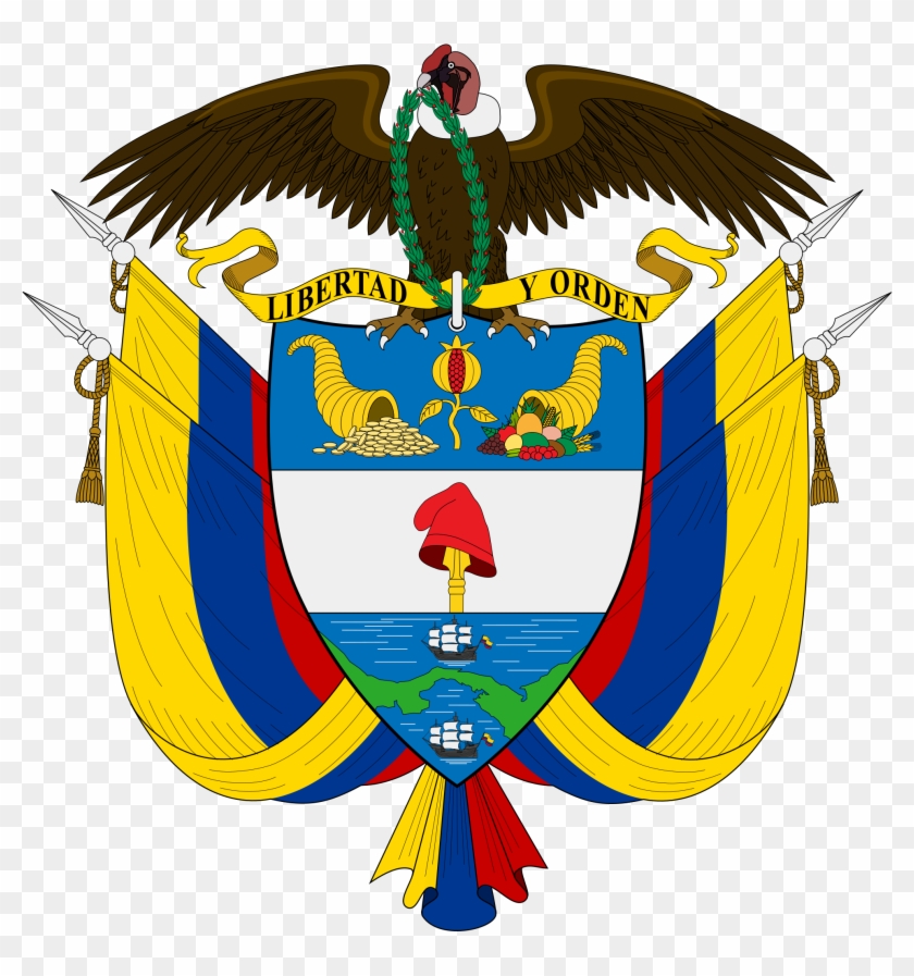 Colombia Coat Of Arms #88653