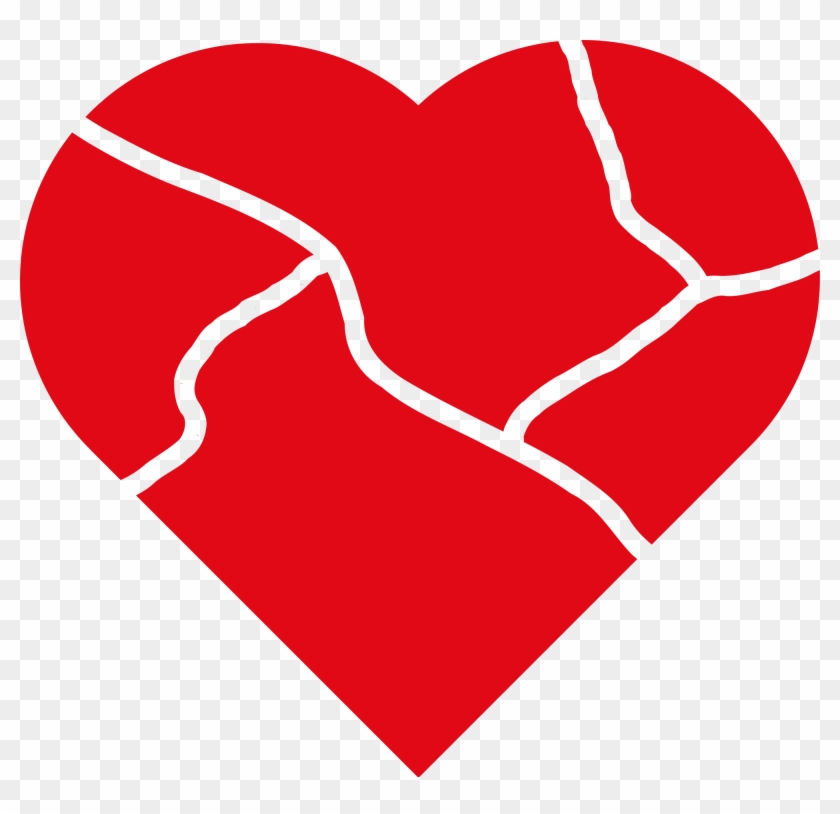 Heart Hd Clipart - Broken Heart Symbol #88684