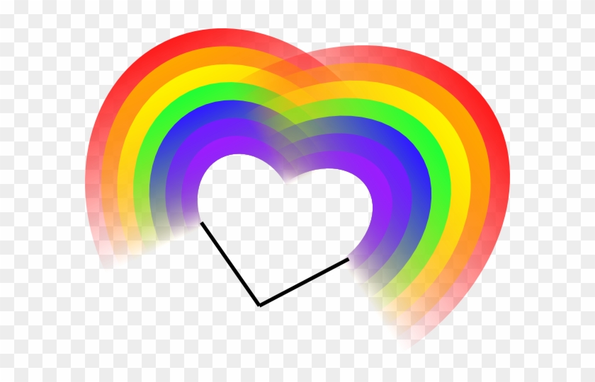 Rainbow Heart Clipart #88814