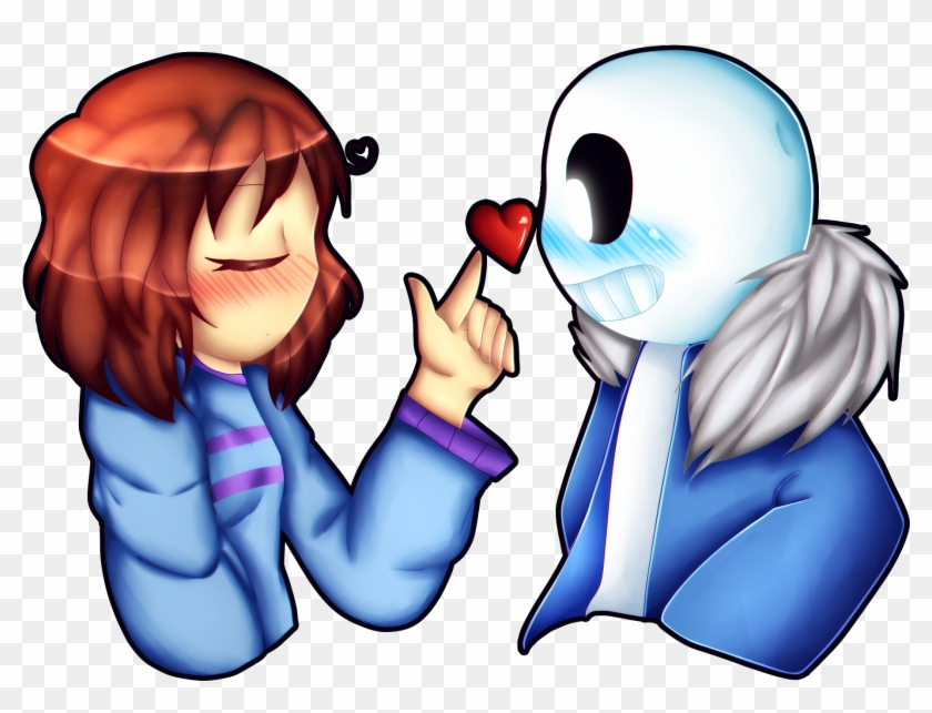 Rq/gift- Sans X Frisk By - Undertale Sans X Frisk #89210