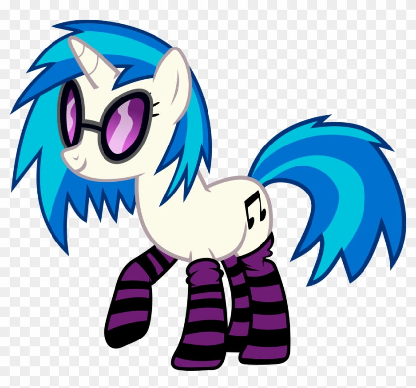 Vinyl Scratch In Socks - Dj Pon 3 #89304