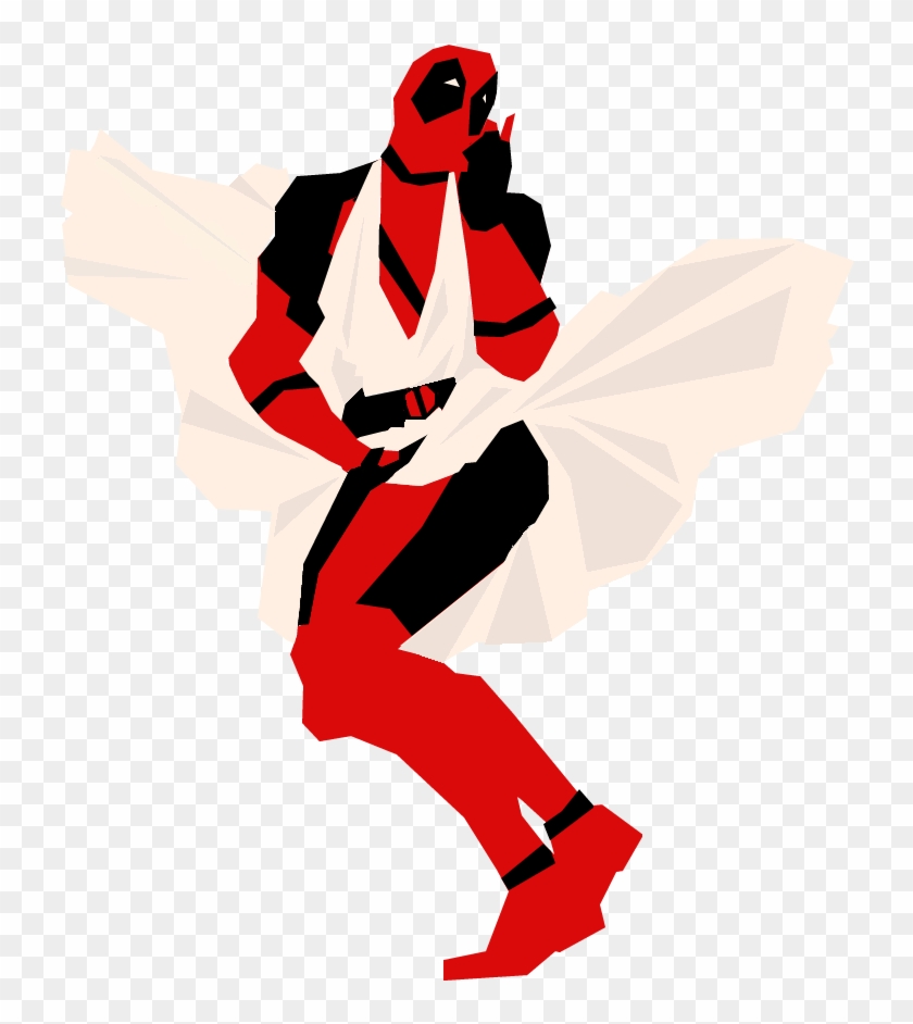 No Caption Provided - Art Deco Deadpool #89309