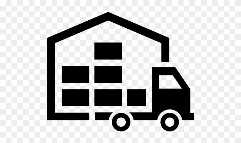 Moving Services - Distribution Center Icon #89548