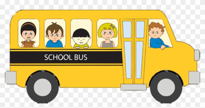 School Van Clipart Clipartxtras - Kids In The Bus Clipart #89559