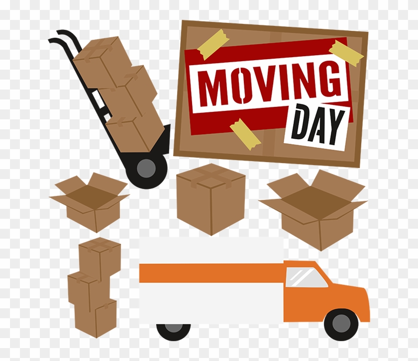 Moving Day Is Set, June - Moving Day Clip Art #89580