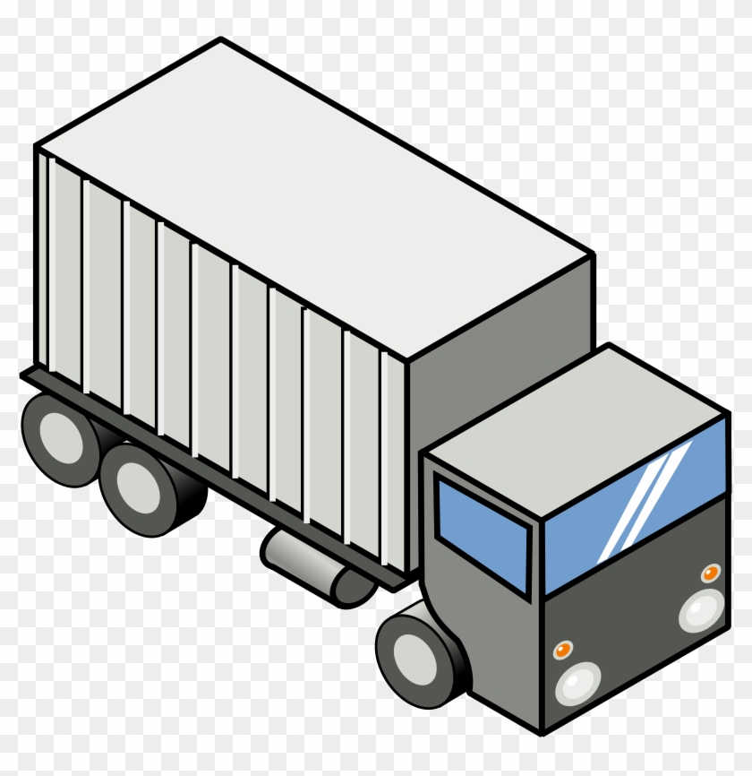 Iso Truck Clip Art - Truck Clip Art #89615