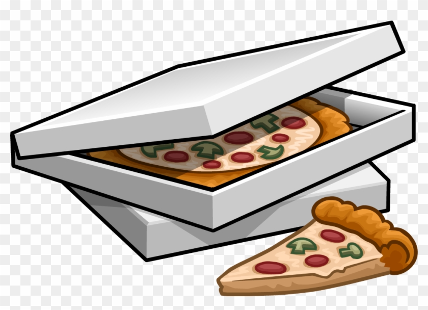 Pizza Clipart Pizza Box - Pizza Box Clipart #90094