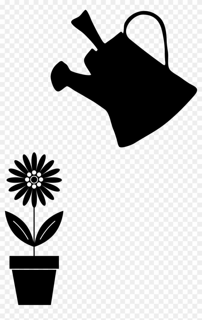 Big Image - Watering Can Flower Png #90161