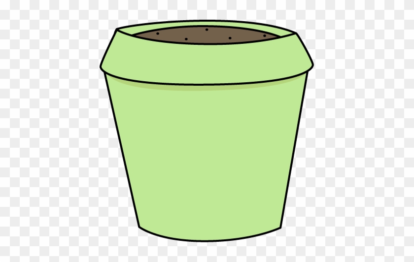 Simple Flower Pot Clip Art Green Flower Pot Clip Art - Empty Flower Pot Clipart #90244