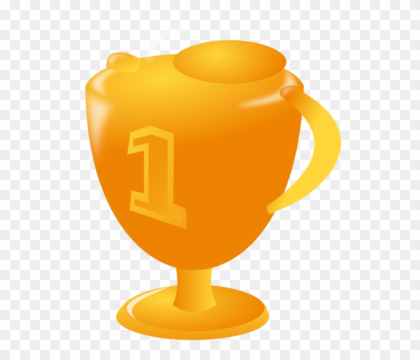 Award Cup, Winner, Sports, Trophy, Prize, Golden, Award - Copa De Ganadores Animada Png #90325